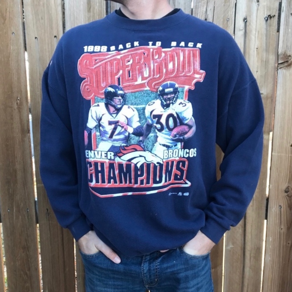 Denver Broncos Vintage Sweater John Elway